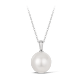 Australian South Sea Pearl Pendant in 18ct White Gold