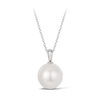 Australian South Sea Pearl Pendant in 18ct White Gold