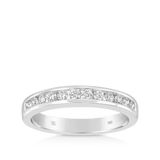 Quintessential 0.36 Carat Diamond Ring in 18ct White Gold