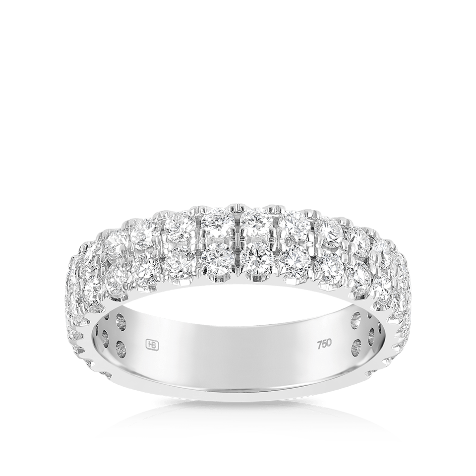 Quintessential 1.00 Carat Diamond Ring in 18ct White GoldHardy Brothers