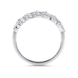 1.08 Carat Marquise Cut Diamond Wedding Ring in 18ct White Gold