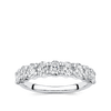 1.21 Carat Oval Cut Diamond Wedding Ring in 18ct White Gold