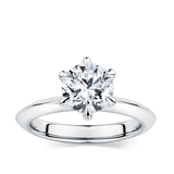 Arete 1.50 Carat Diamond Solitaire Engagement Ring in Platinum