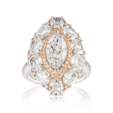 Vault 1.54 Carat Marquise Diamond Ring in 18ct White Gold Hardy Brothers