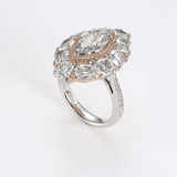 Vault 1.54 Carat Marquise Diamond Ring in 18ct White Gold Hardy Brothers