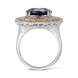 11.47ct Australian Sapphire and Diamond Ring