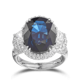 Vault® 10.85 Carat Australian Sapphire Ring in 18ct White Gold