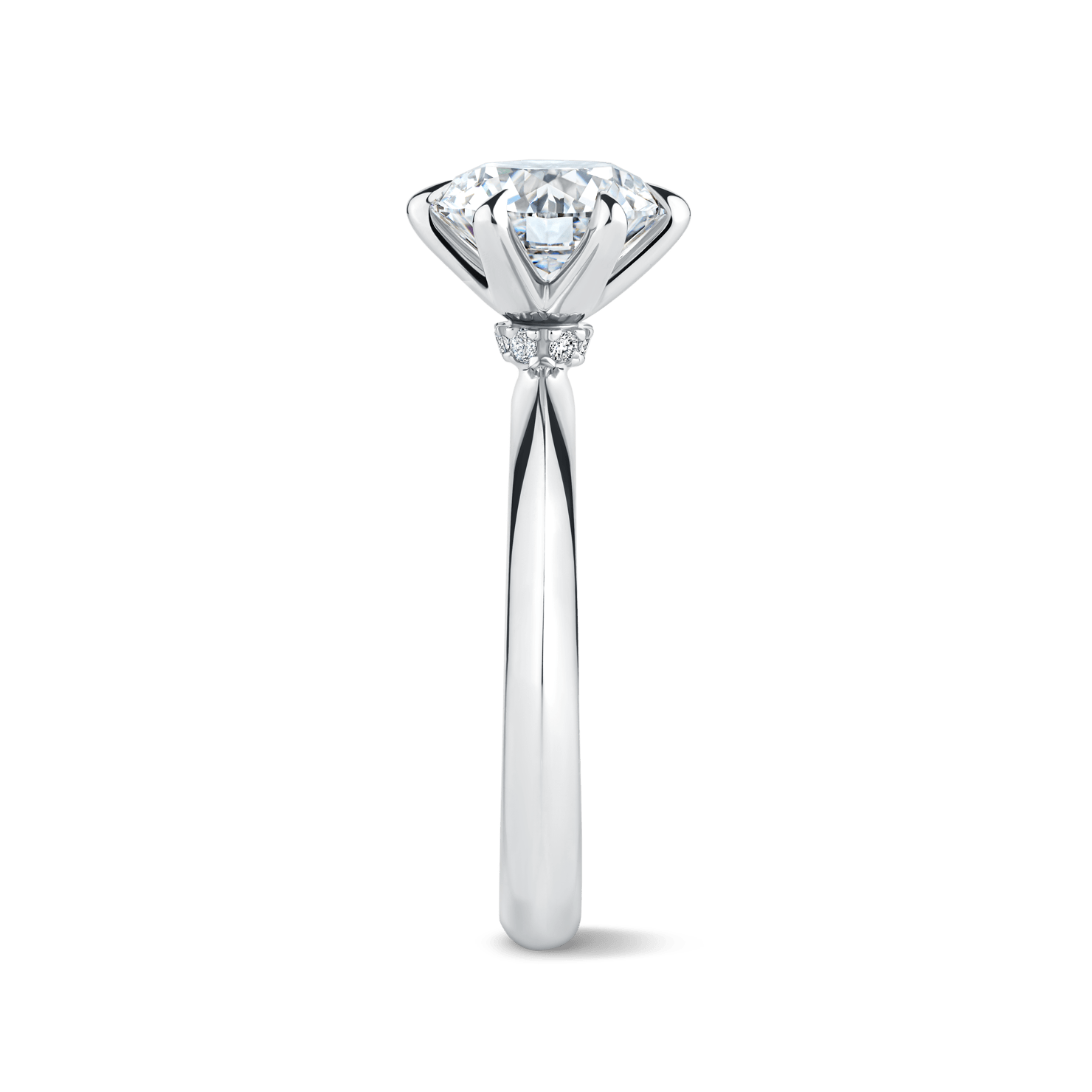 Arete 2.00 Carat Diamond Solitaire Engagement Ring in Platinum Hardy Brothers