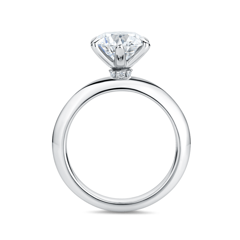 Arete 2.00 Carat Diamond Solitaire Engagement Ring in Platinum Hardy Brothers 