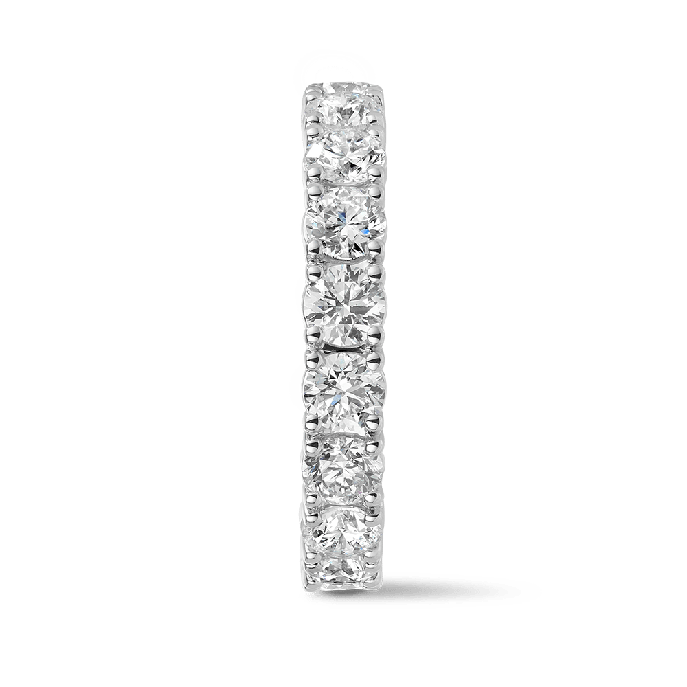 3.24 Carat Diamond Eternity Ring in 18ct White Gold