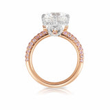 Vault 3.88 Carat Diamond Solitaire and Argyle Pink Diamond Ring Hardy Brothers