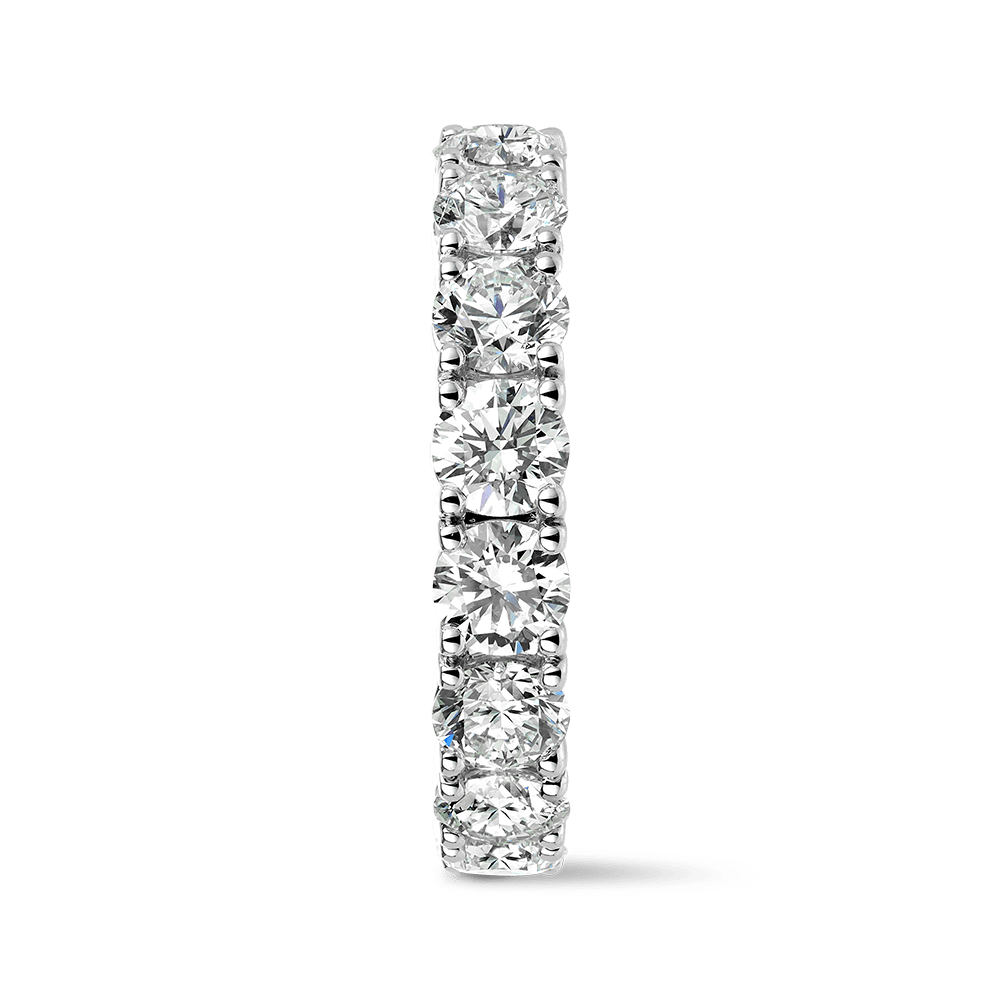4.80 Carat Diamond Eternity Ring in 18ct White Gold