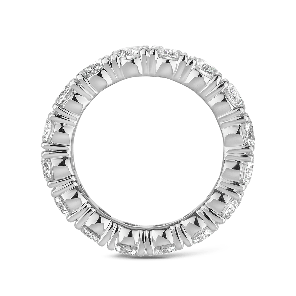 4.80 Carat Diamond Eternity Ring in 18ct White Gold