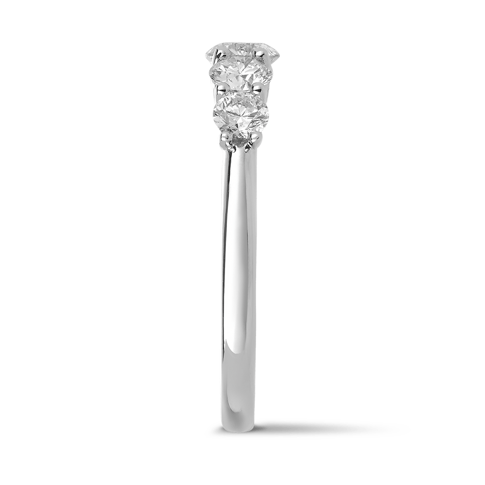 5-Stone 1.00ct Diamond Engagement Ring - Hardy Brothers Jewellers
