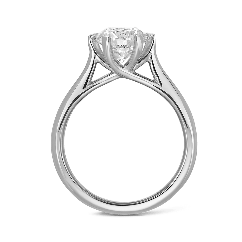 Amora 2.00 Carat Diamond Solitaire Engagement Ring in Platinum Hardy Brothers Jewellers