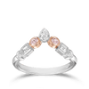 Argyle Pink Diamond and White Diamond Fancy Band