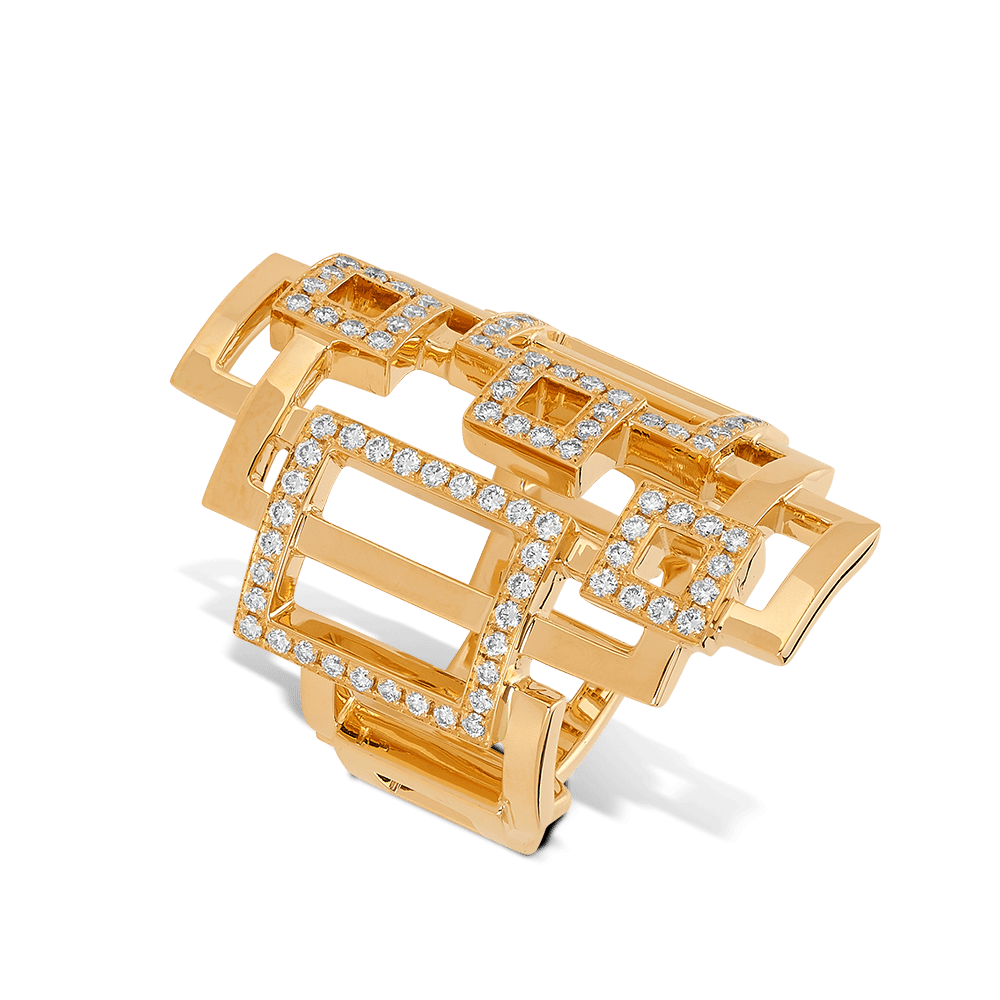 0.73 Carat Kalon Diamond Ring in 18ct Yellow Gold
