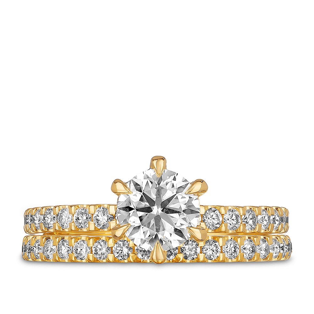Quintessential 1.00 Carat Diamond Solitaire Engagement Ring in 18ct Yellow Gold Hardy Brothers
