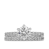 1.00ct Round Brilliant Cut Diamond Engagement Ring - Quintessential