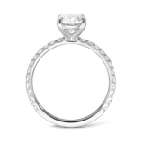2.00ct Oval Cut Diamond Engagement Ring - Quintessential Engagement