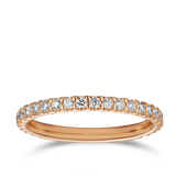 Quintessential 0.40 Carat Diamond Ring in 18ct Rose Gold