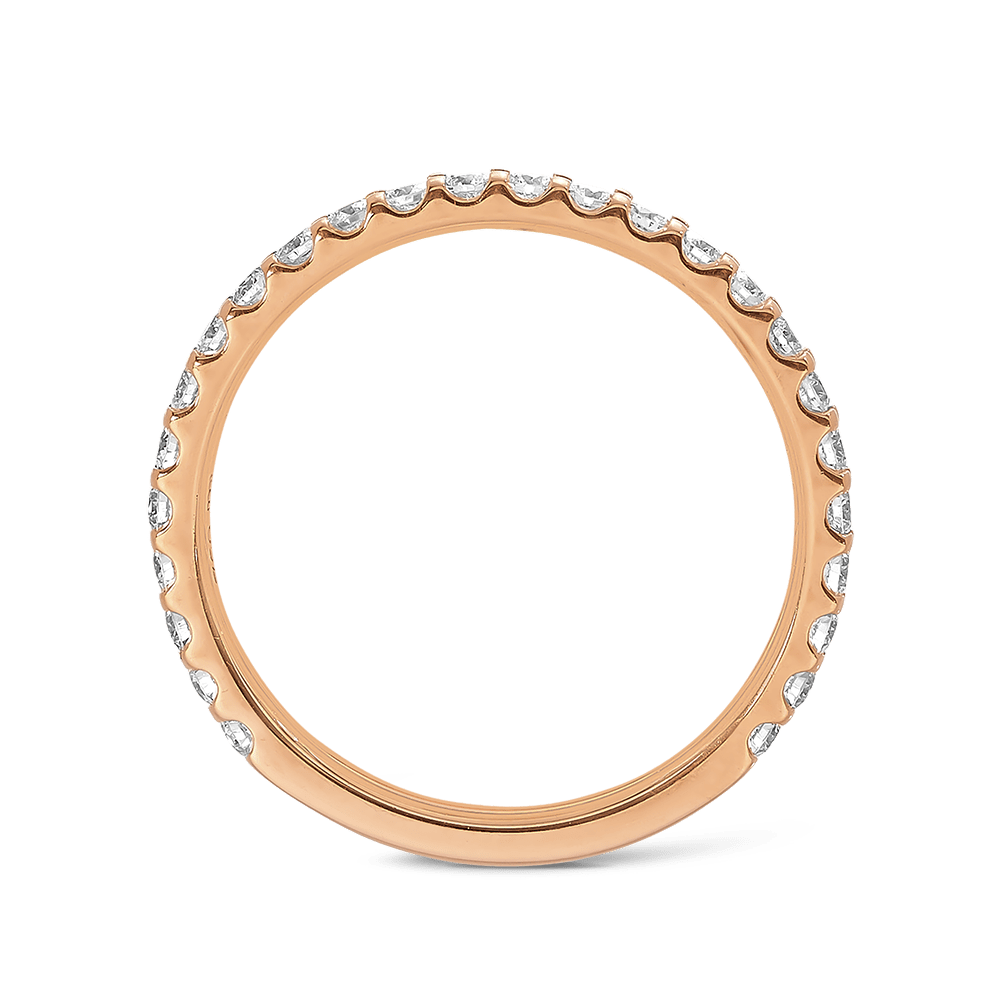 Quintessential 0.40 Carat Diamond Ring in 18ct Rose Gold