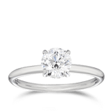 Raffiné 1.00 Carat Diamond Solitaire Engagement Ring in 18ct White Gold Hardy Brothers