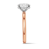 Raffiné 1.50 Carat Oval Solitaire Engagement Ring in 18ct Rose Gold Hardy Brothers