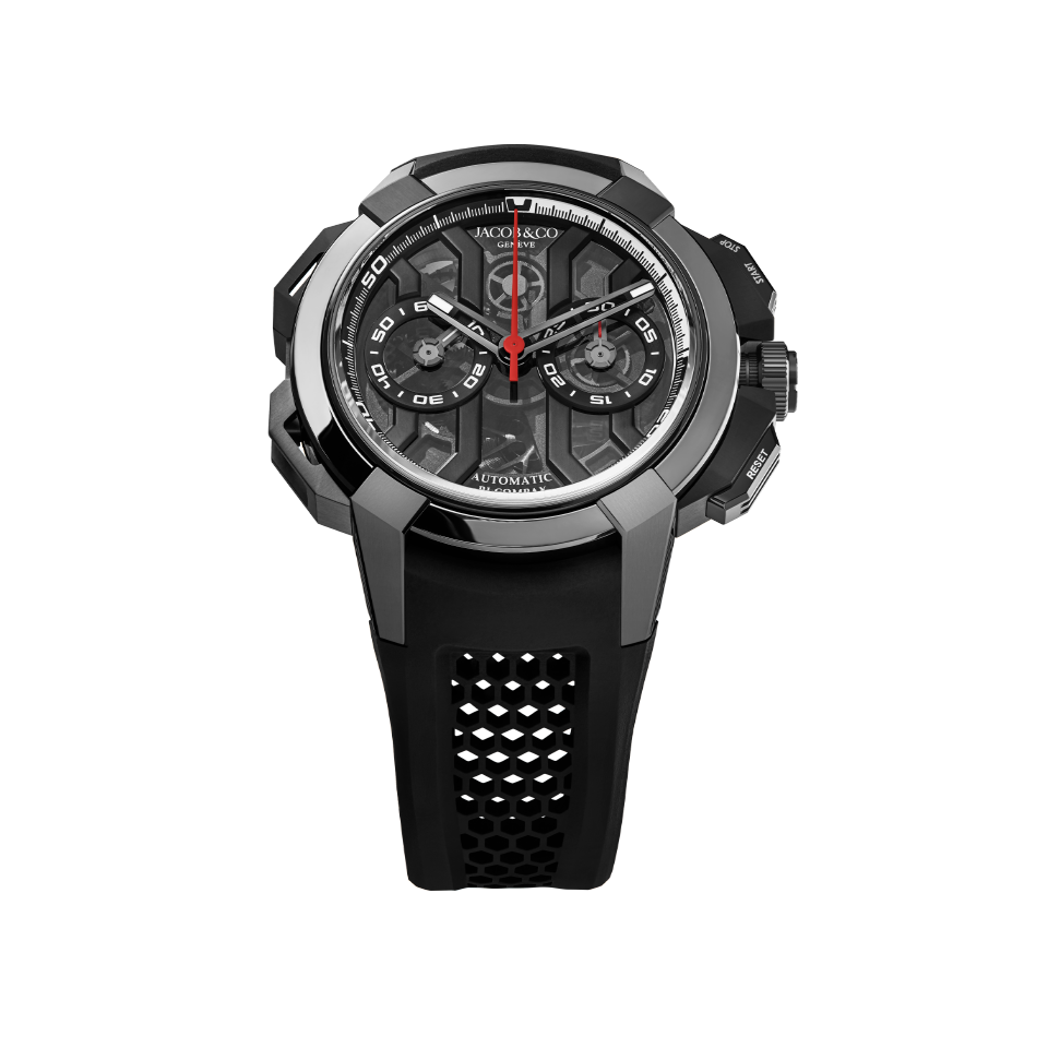 Hardy Brothers Jewellers Jacob & Co Epic X Chrono 43MM Titanium EC400.21.AB.AB.ABRUA