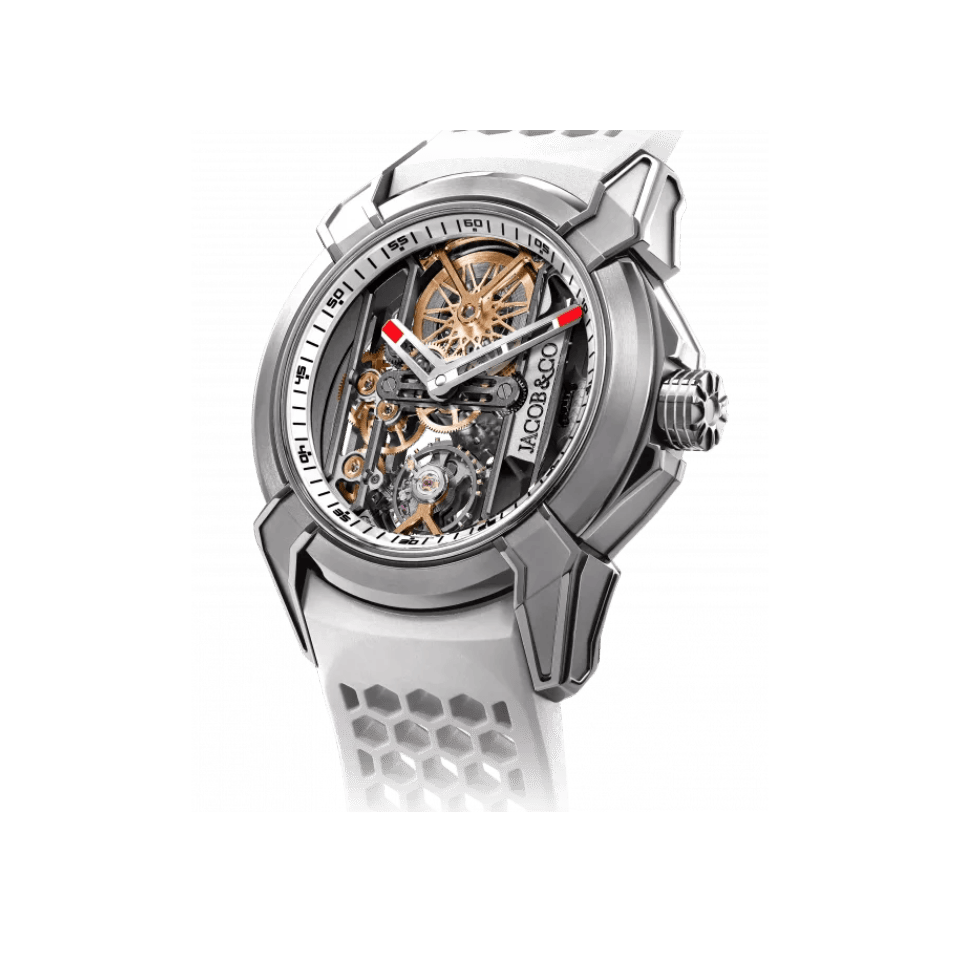 Hardy Brothers Jewellers | Jacob & Co. Epic X V1 Titanium White 44MM