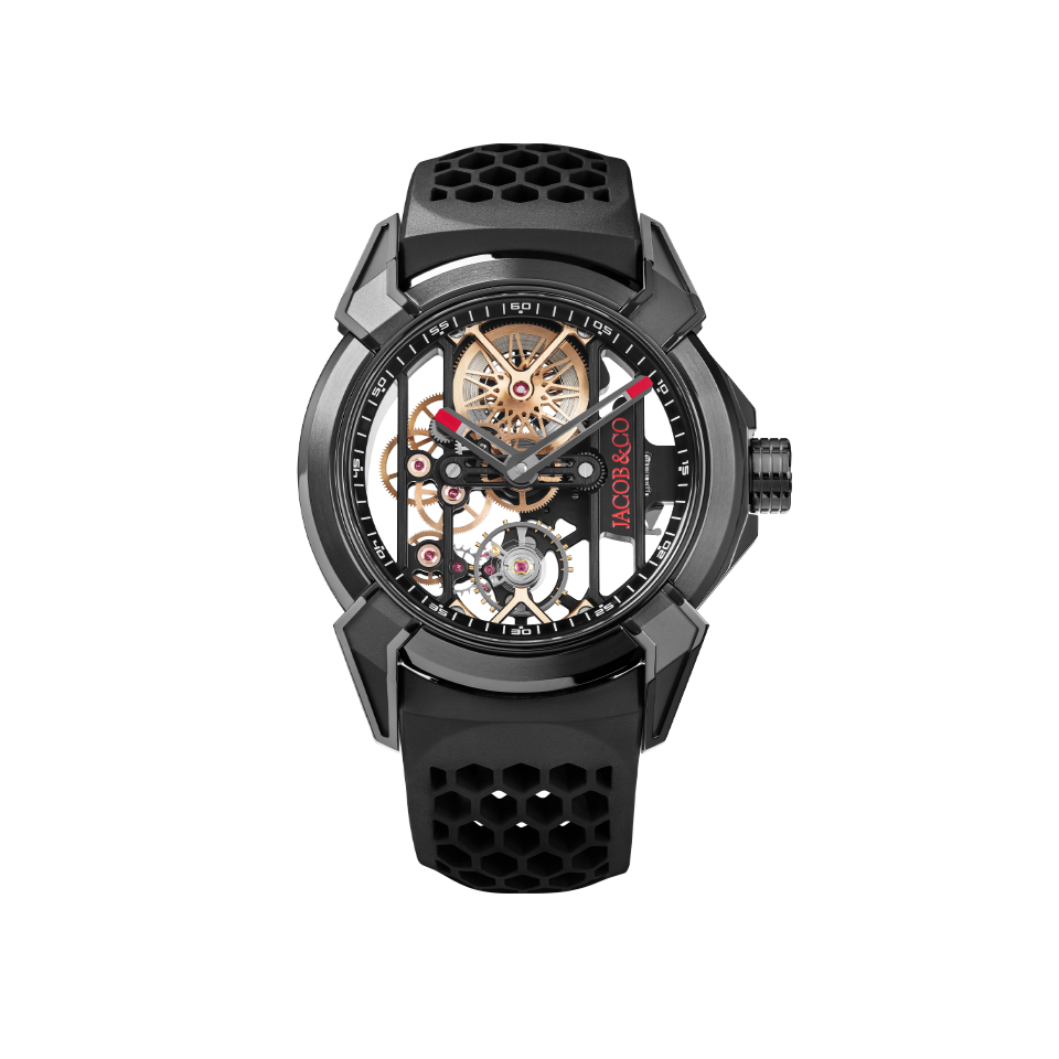 Hardy Brothers Jewellers Jacob & Co Epic X VI Titanium Black Watch EX110.20.AA.AF.ABRUA