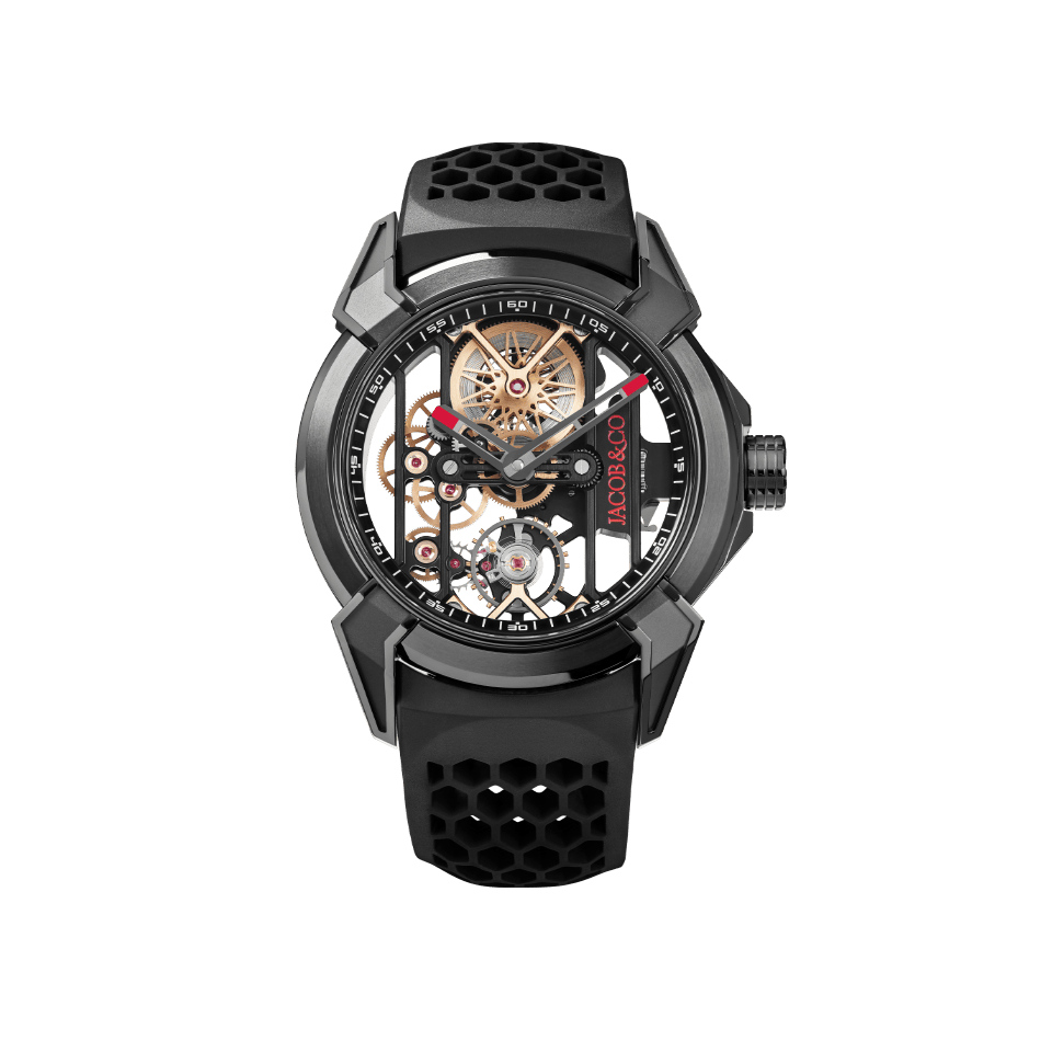 Hardy Brothers Jewellers | Jacob & Co Epic X VI Titanium Black Watch