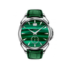 Hardy Brothers Jewellers Jacob & Co. Palatial Classic Manual Big Date Stainless Steel Malachite 42MM PC400.10.AA.AC.ABALA