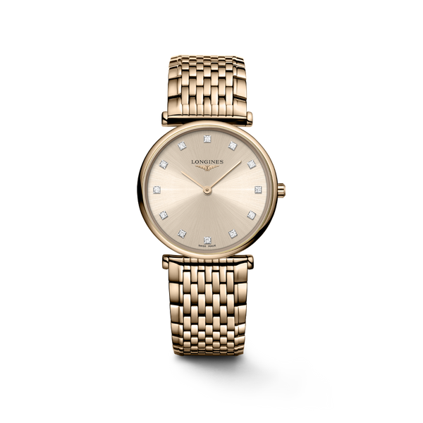 Watch Stainless Steel and 18K Red Gold PVD La Grande Classique De Longines 29.0mm L4.512.1.90.8 Hardy Brothers Jewellers