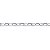 Paperclip Chain Bracelet in Silver