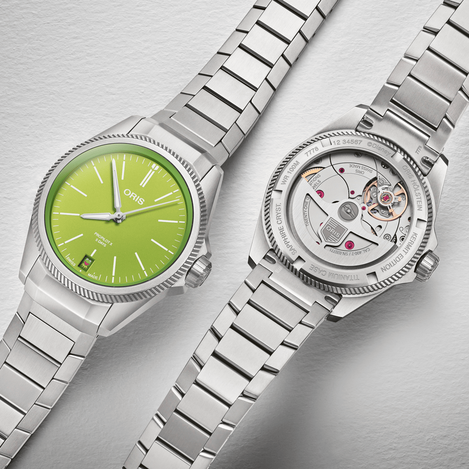 Oris ProPilot X Kermit Edition Watch | Hardy Brothers Jewellers