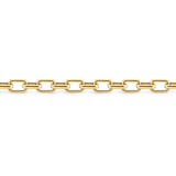 Paperclip Chain Bracelet in 18ct Yellow Gold