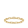 Paperclip Chain Bracelet in 18ct Yellow Gold