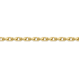 Diamond Cut Cable Chain Bracelet in 18ct Yellow Gold - Hardy Brothers