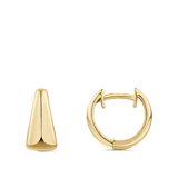 Petite Graduated Huggie Earrings in 18ct Yellow Gold | Hardy Brothers Jewellers