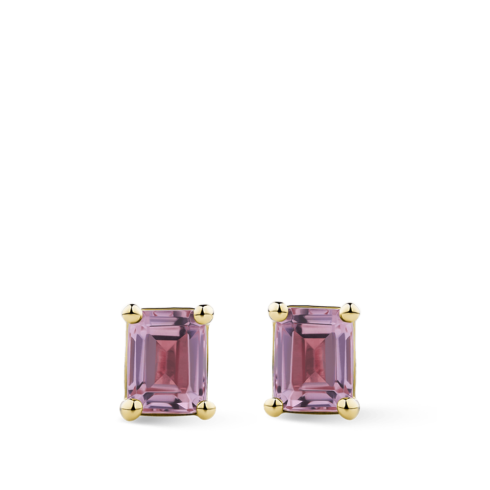 Ear Party Petite 18ct Gold Tourmaline Stud Earrings