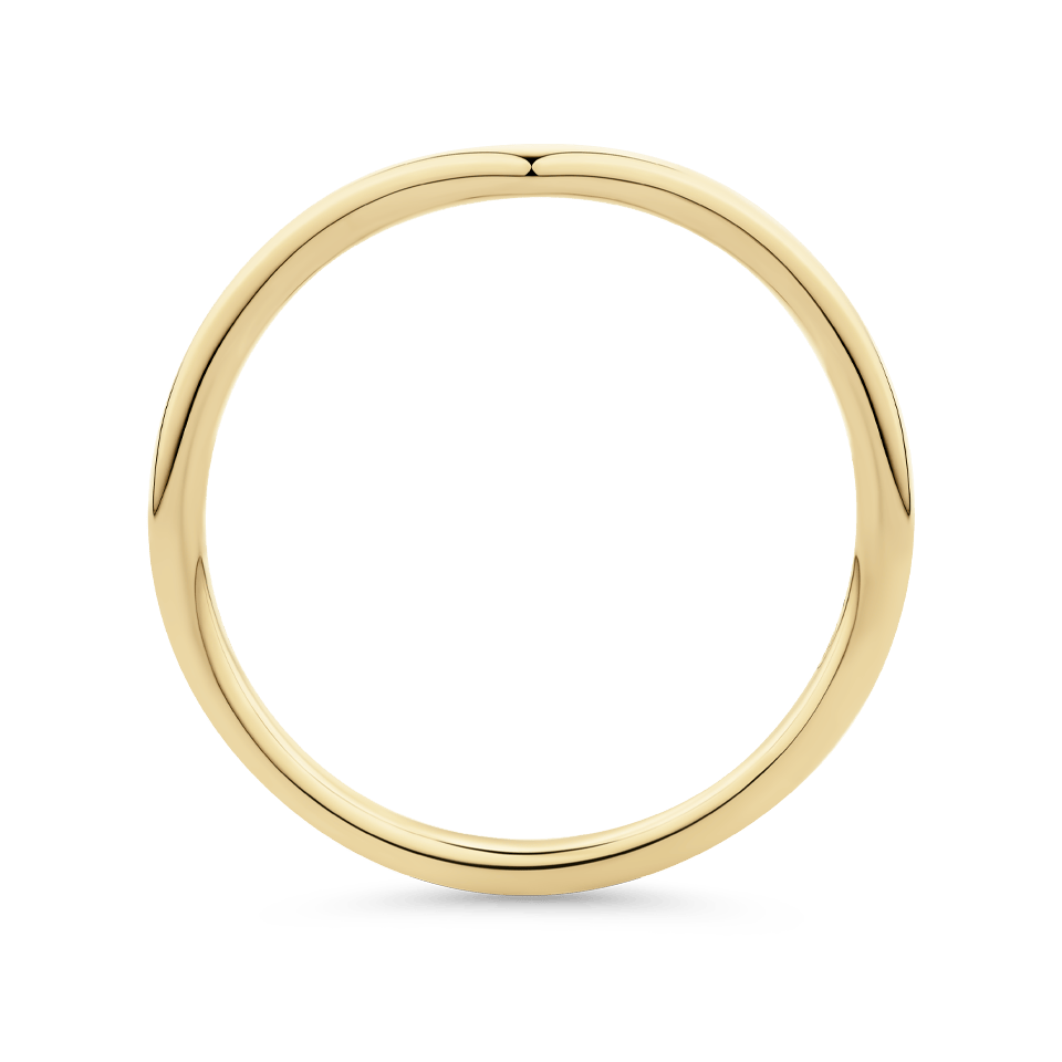 Chevron Ring in 18ct Yellow Gold - Hardy Brothers Jewellers