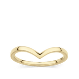 Chevron Ring in 18ct Yellow Gold - Hardy Brothers Jewellers