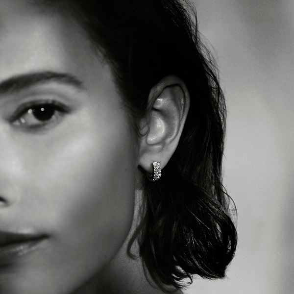 Quintessential 0.50 Carat Diamond Hoop Earrings in 18ct Yellow Gold