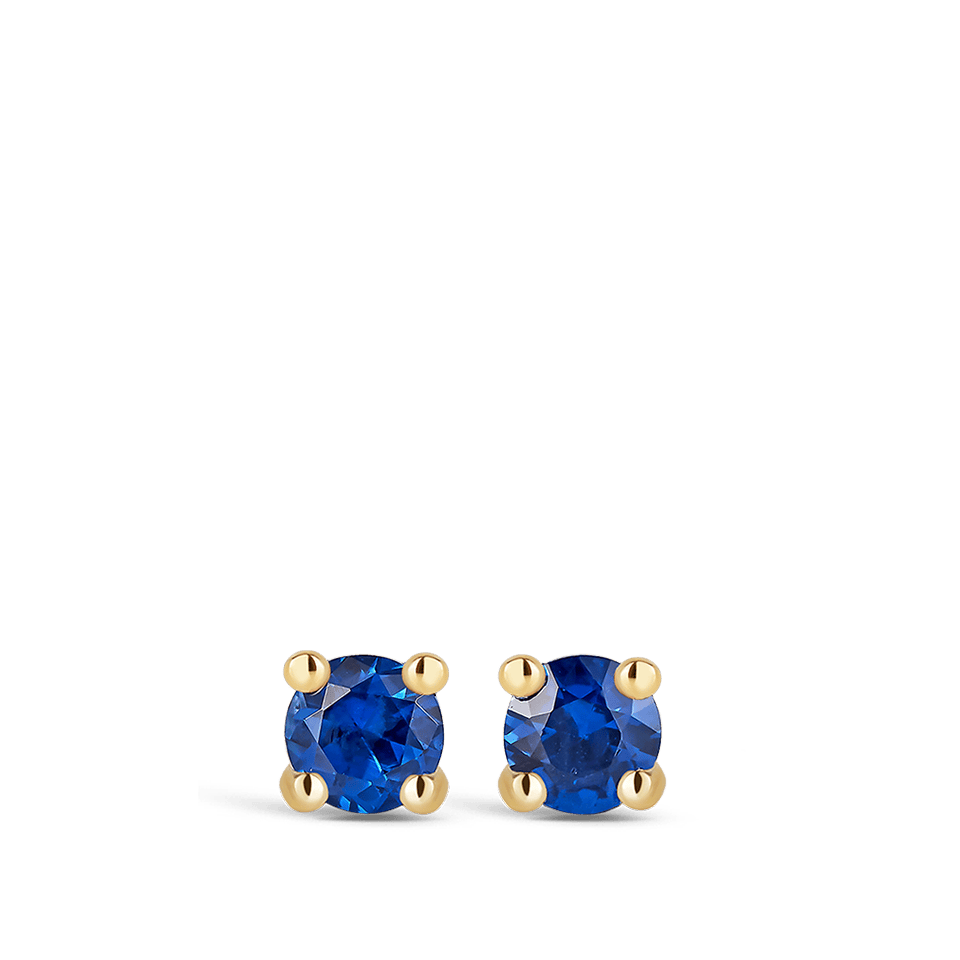 Ear Party Mini 18ct Gold Sapphire Stud Earrings