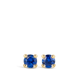 Ear Party Sapphire Stud Earrings in 18ct Yellow Gold Hardy Brothers Jewellers