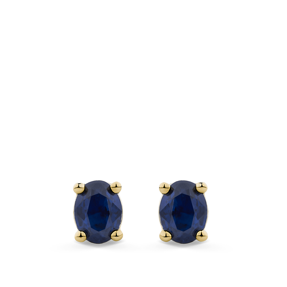Ear Party Petite 18ct Gold Sapphire Stud Earrings