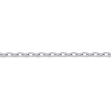 Paperclip Chain Bracelet in Silver