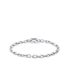 Paperclip Chain Bracelet in Silver
