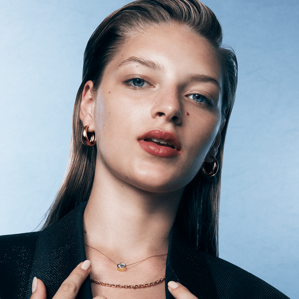 Statement Graduated Hoop Earrings in 18ct Yellow Gold | Hardy Brothers Jewellers